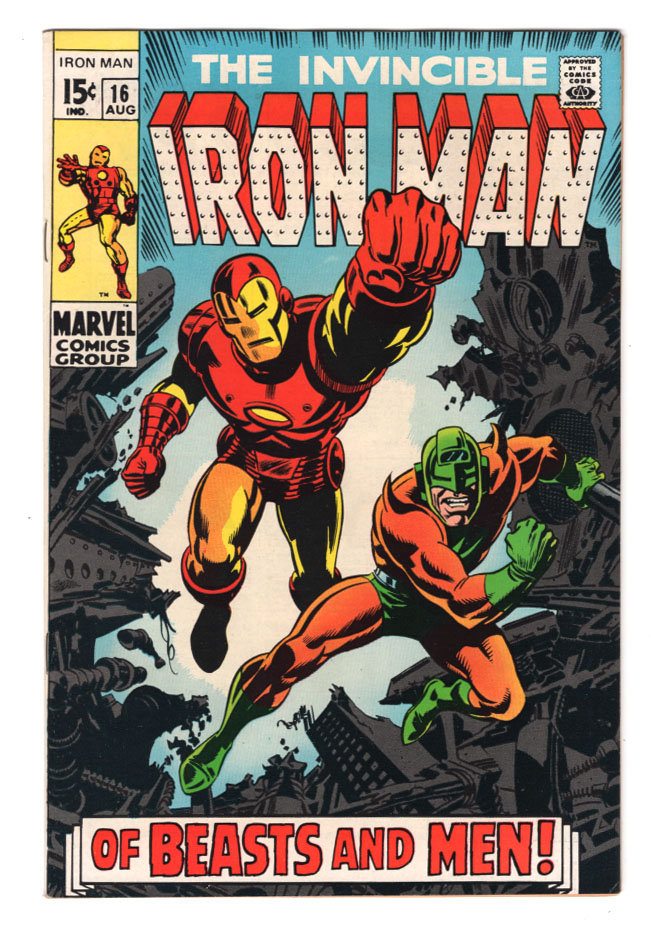 Iron Man #16 NM Front Cover