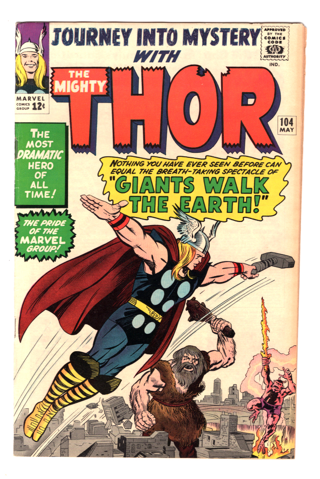 Journey Into Mystery (Thor) #104 VF Front Cover