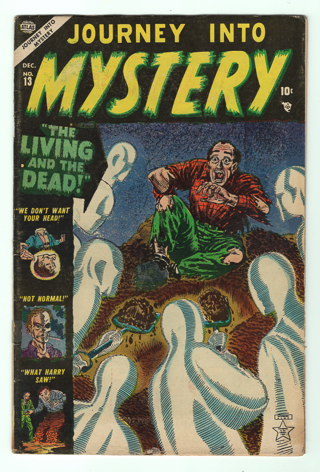 Journey Into Mystery (Pre-Hero) #13 VG Front Cover