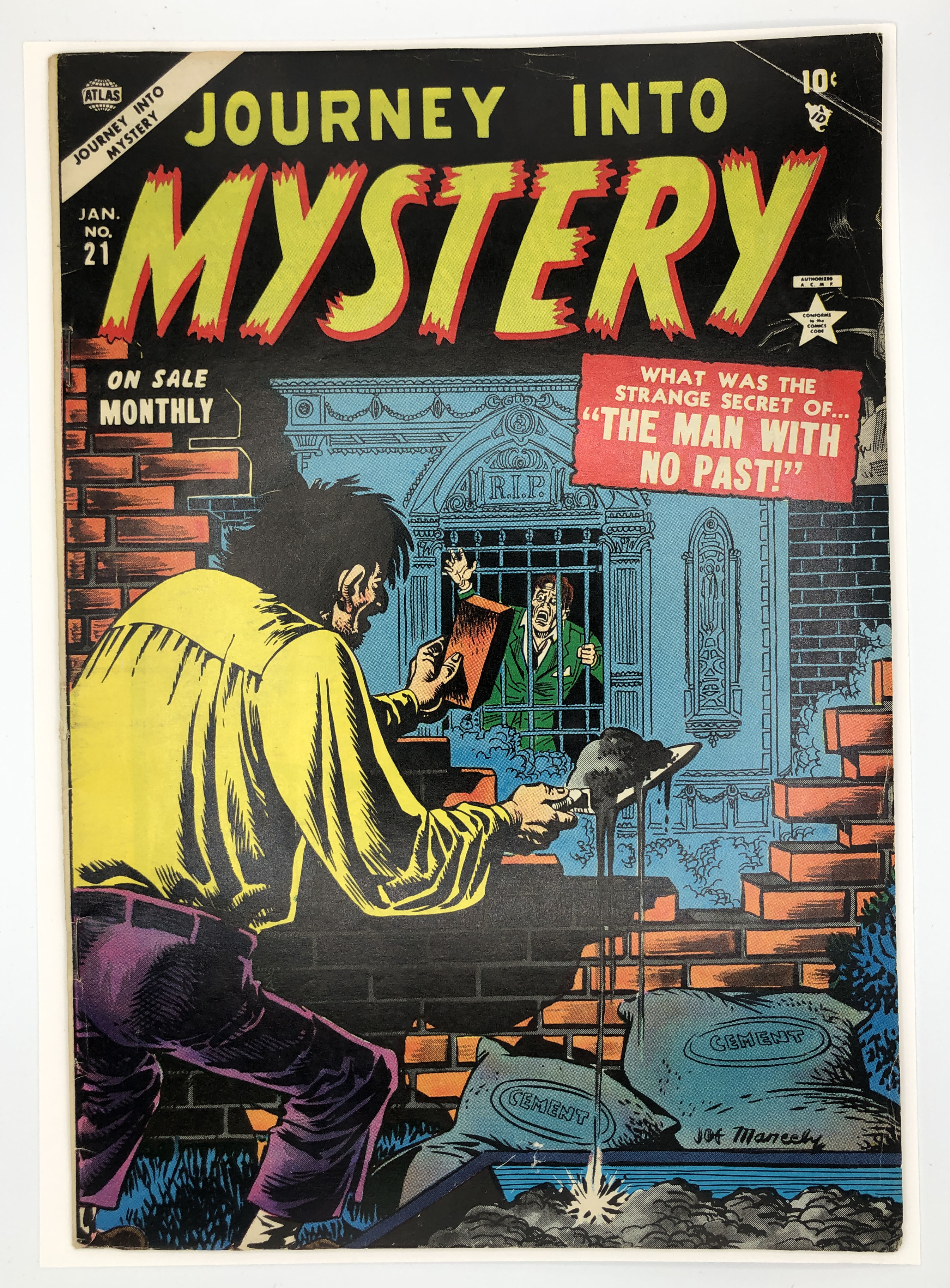 Journey Into Mystery (Pre-Hero) #21 F+ Front Cover