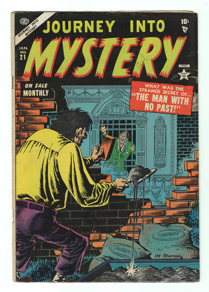 Journey Into Mystery (Pre-Hero) #21 F/VF Front Cover