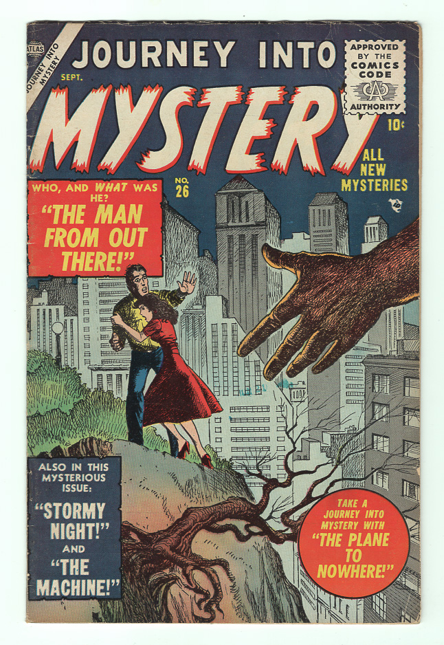 Journey Into Mystery (Pre-Hero) #26 F- Front Cover