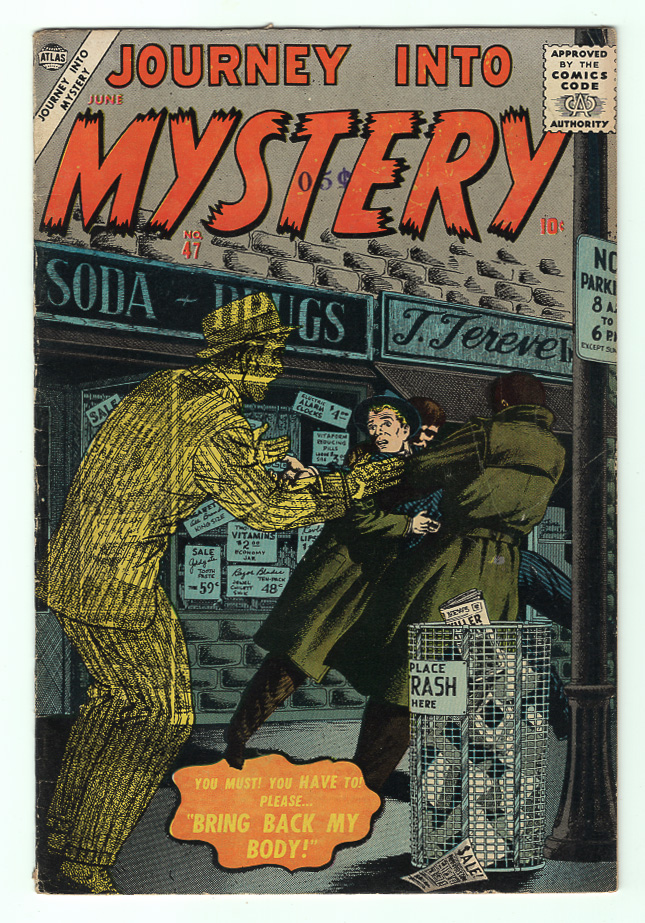 Journey Into Mystery (Pre-Hero) #47 F- Front Cover