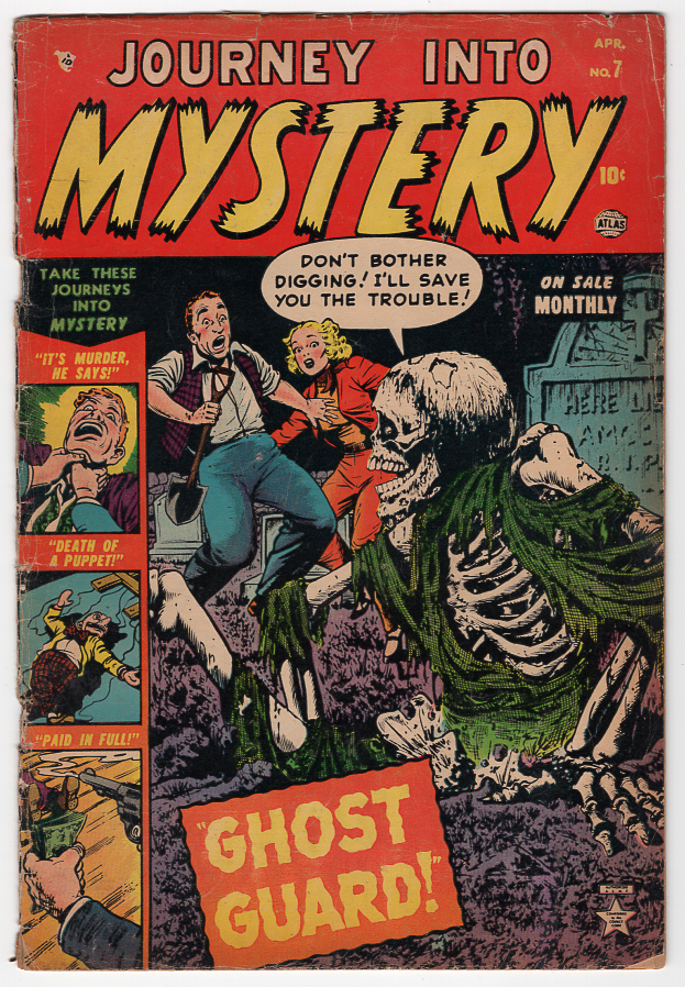 Journey Into Mystery (Pre-Hero) #7 VG- Front Cover