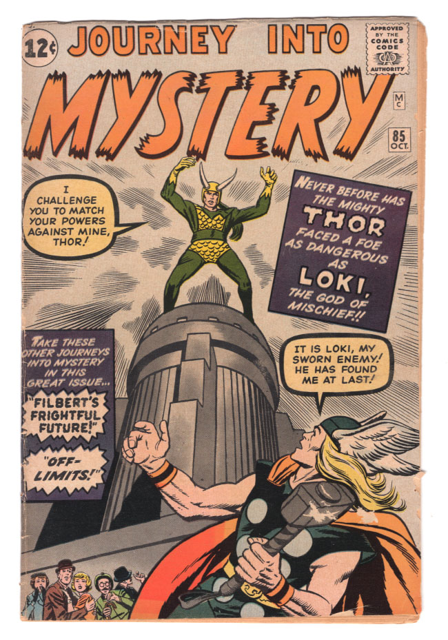 Journey Into Mystery (Thor) #85 VG+ Front Cover