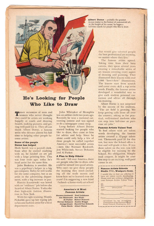 Journey Into Mystery (Thor) #85 VG+ Back Cover