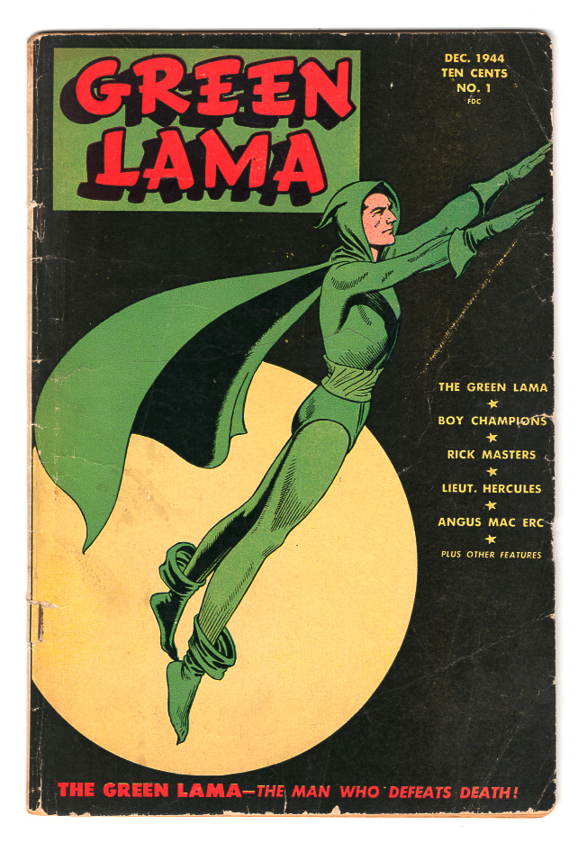 Green Lama #1 VG Front Cover