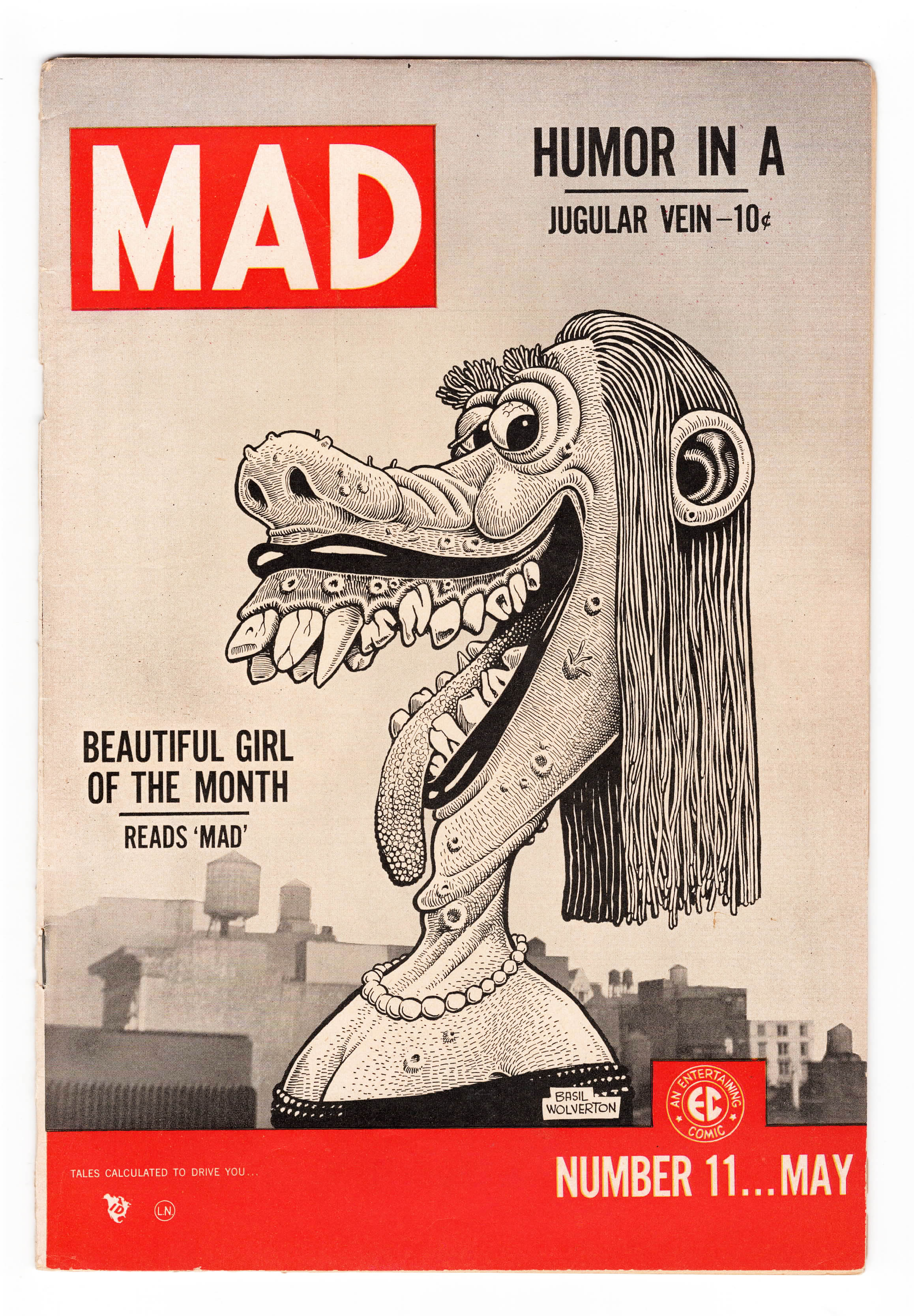 Mad #11 VG/F Front Cover