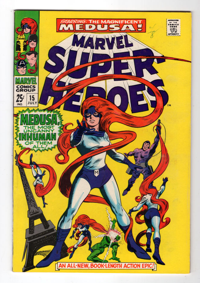 Marvel Super-Heroes #15 VF/NM Front Cover