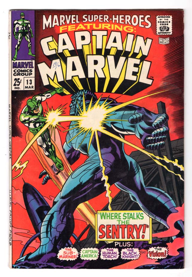 Marvel Super-Heroes #13 VF Front Cover