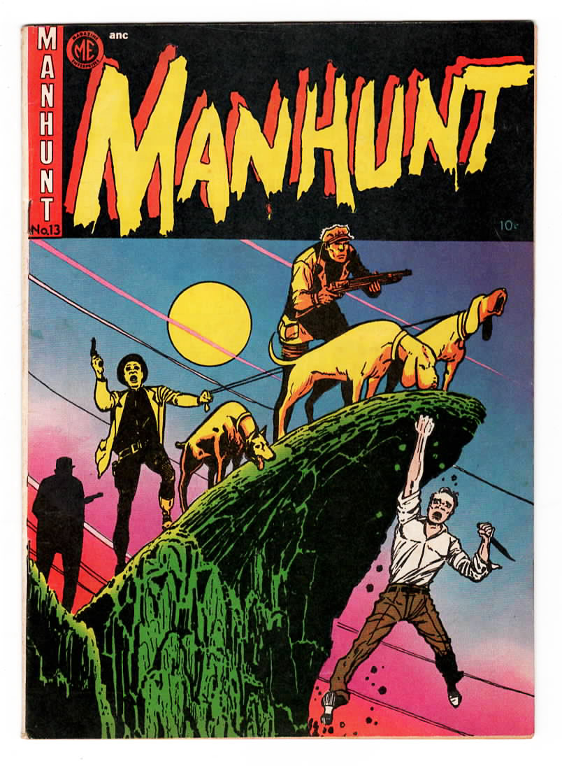Manhunt #13 F+ Front Cover