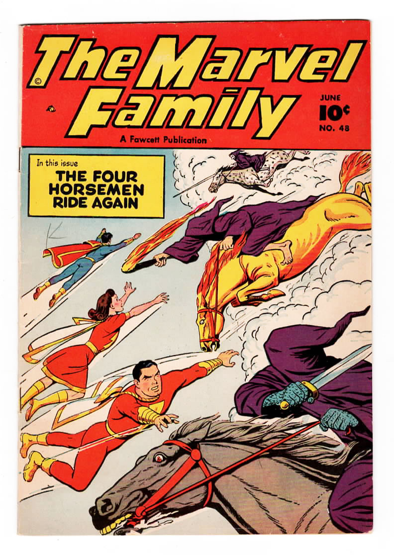 Marvel Family #48 VF+ Front Cover