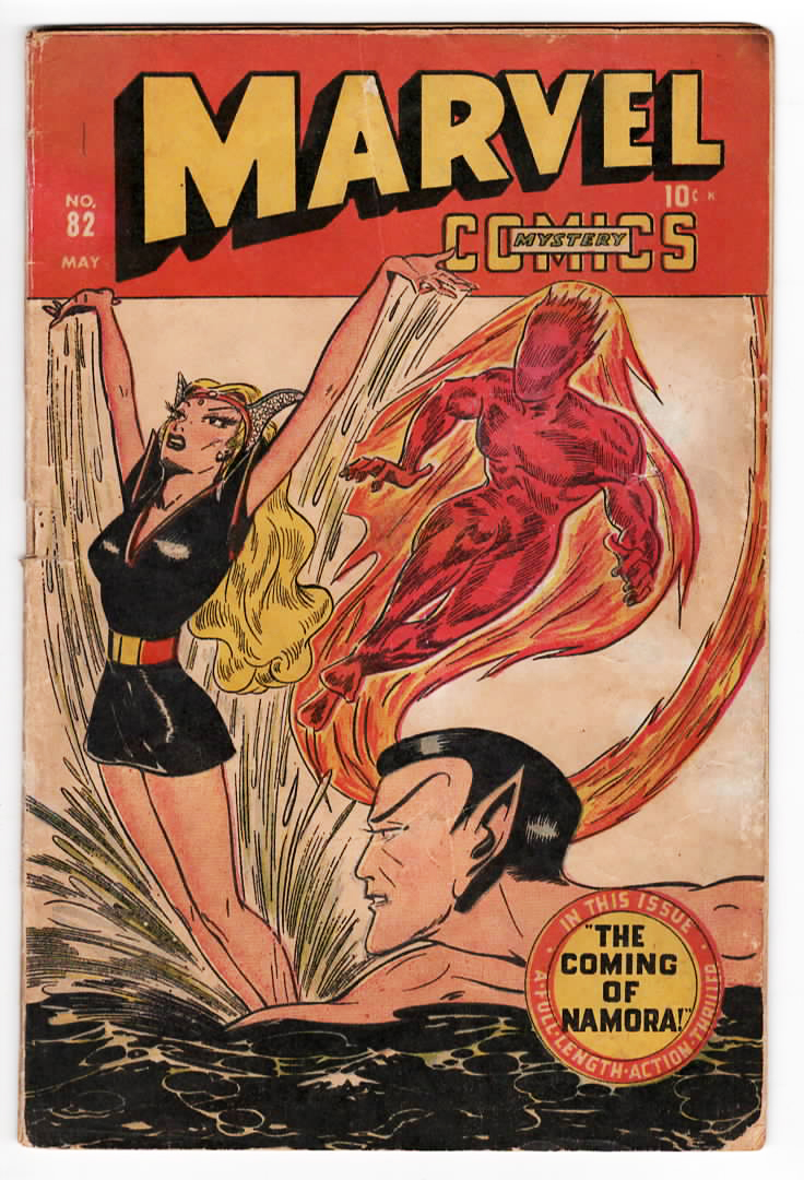 Marvel Mystery Comics #82 G/VG Front Cover