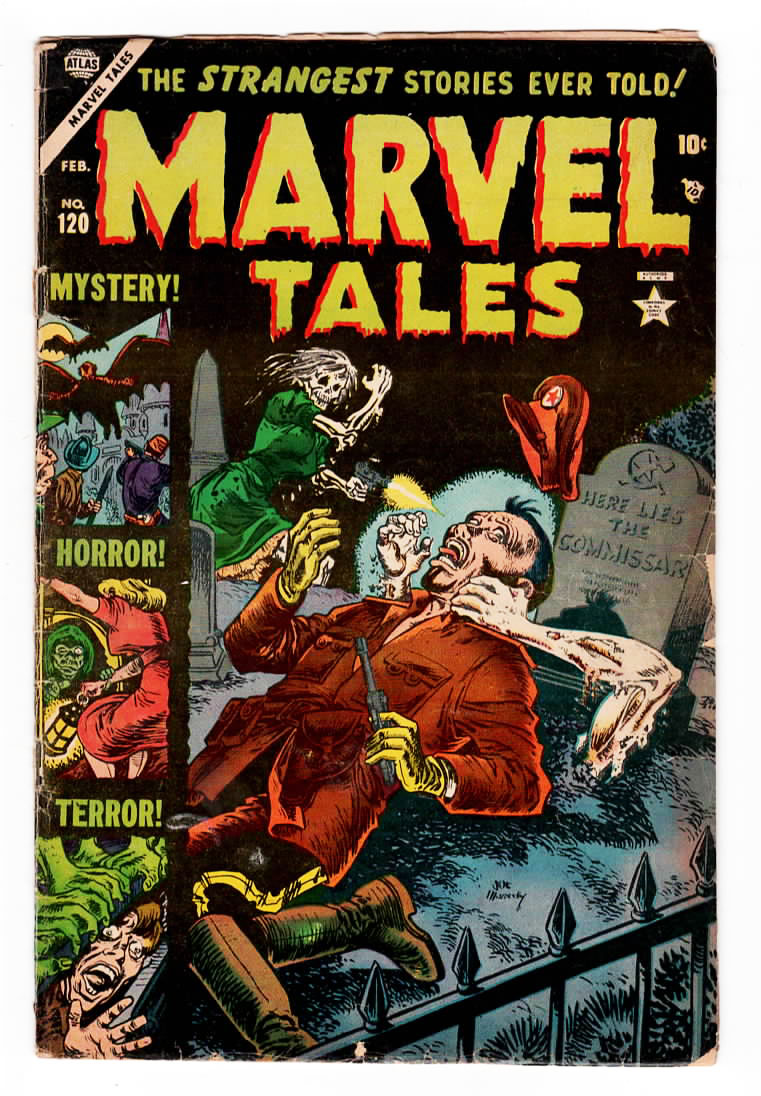 Marvel Tales (Golden Age) #120 VG+ Front Cover