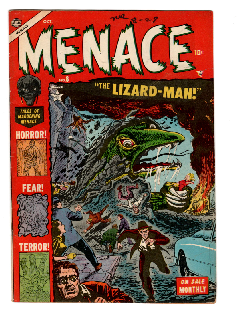 Menace #8 F+ Front Cover