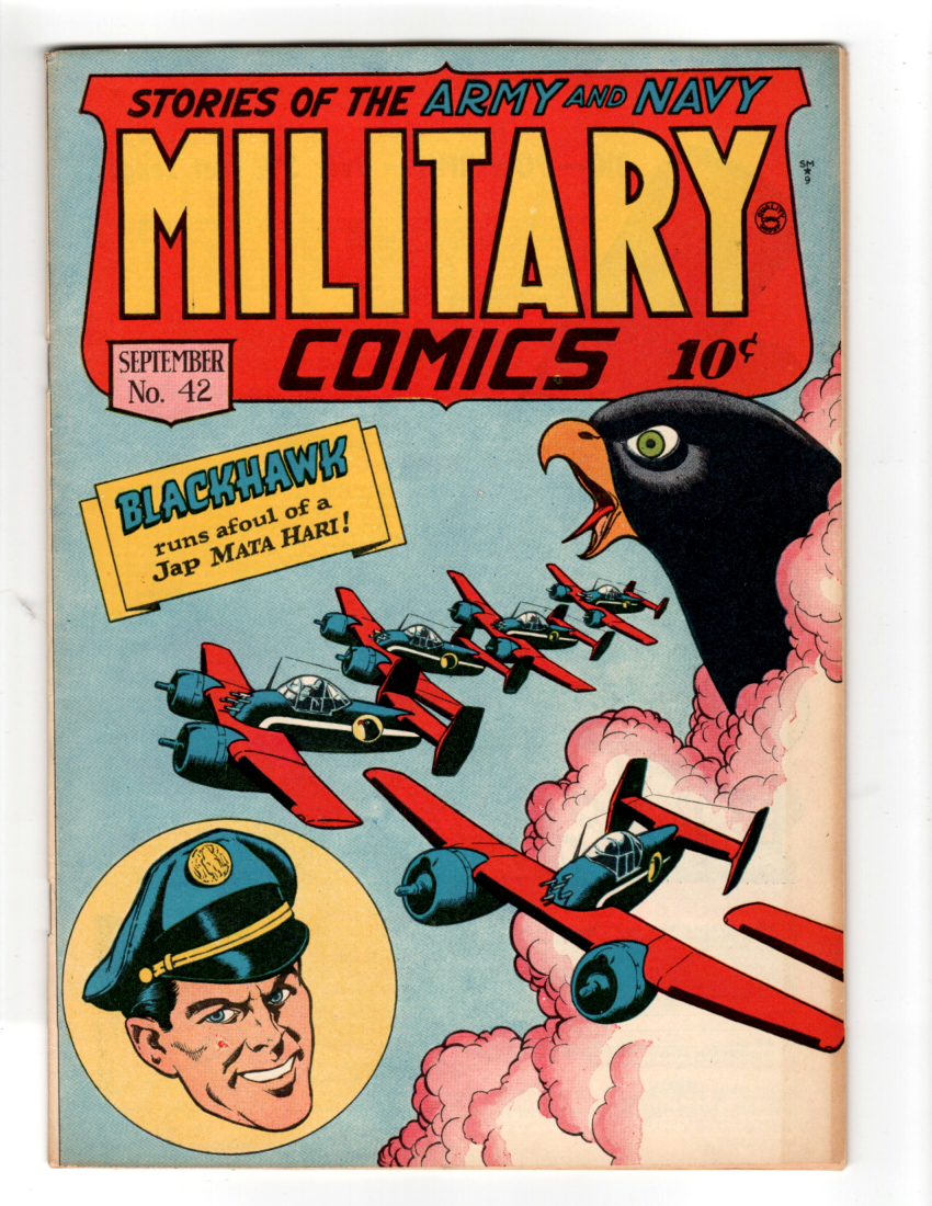 Military Comics #42 VF+ Front Cover