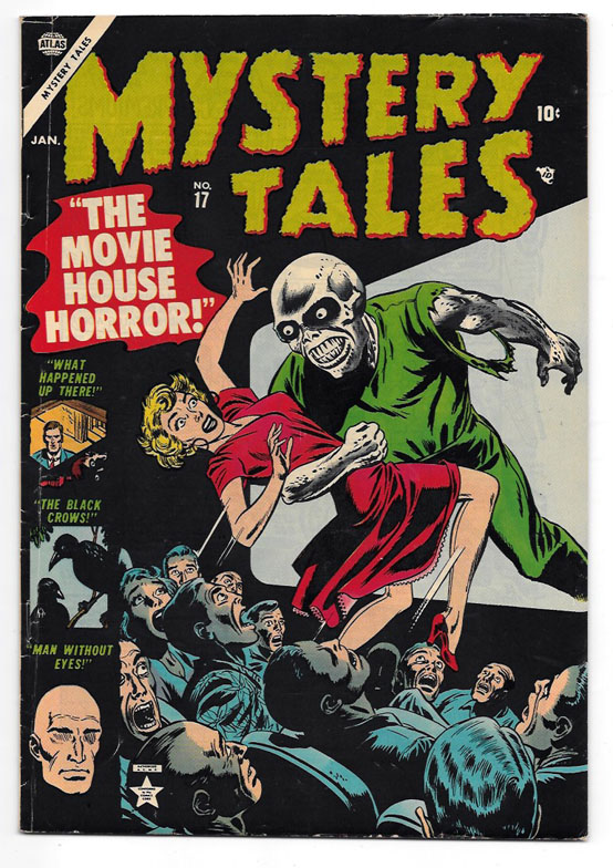 Mystery Tales (Atlas) #17 F+ Front Cover
