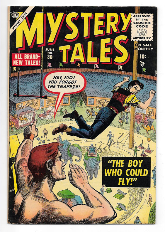 Mystery Tales (Atlas) #30 F/VF Front Cover
