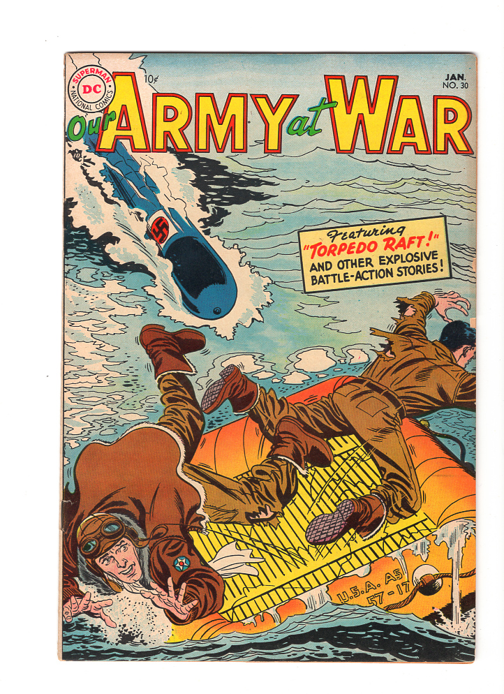 Our Army At War #30 VF Front Cover