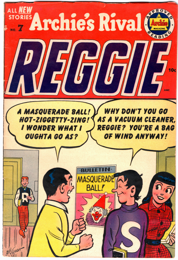 Reggie #7 F Front Cover
