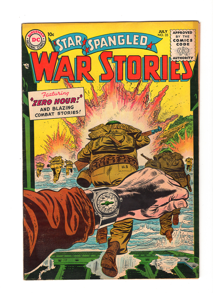 Star Spangled War Stories #35 VF Front Cover