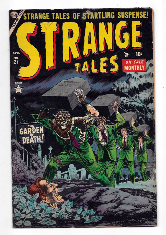 Strange Tales (Pre-Hero) #27 F/VF Front Cover