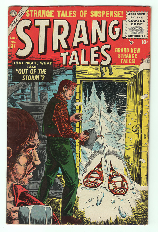Strange Tales (Pre-Hero) #37 VF- Front Cover