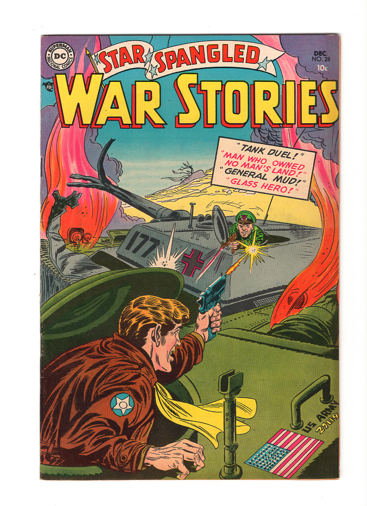 Star Spangled War Stories #28 VF/NM Front Cover