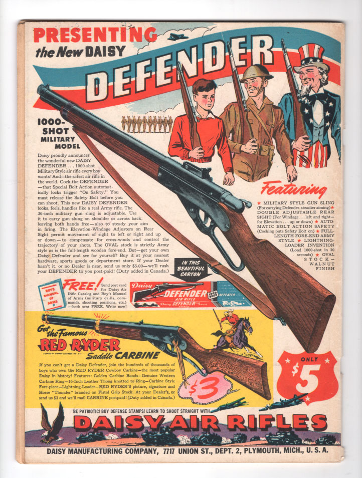 Superman #17 F Back Cover
