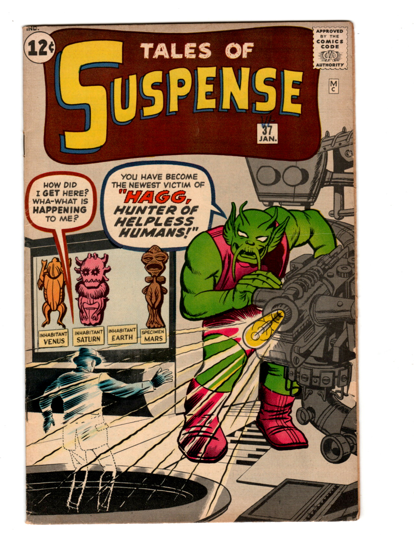 Tales of Suspense (Pre-Hero) #37 VF+ Front Cover