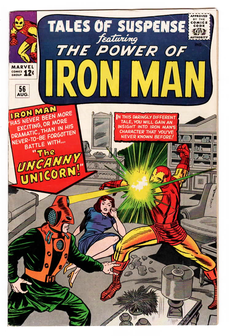 Tales of Suspense (Superheroes) #56 F-/F Front Cover