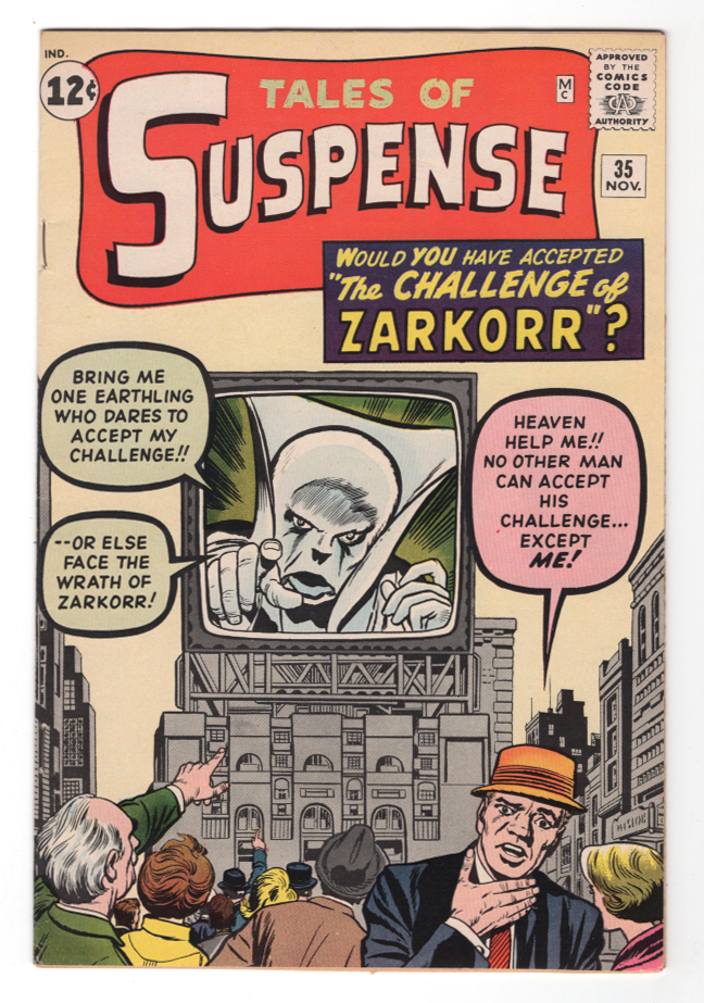 Tales of Suspense (Pre-Hero) #35 NM Front Cover