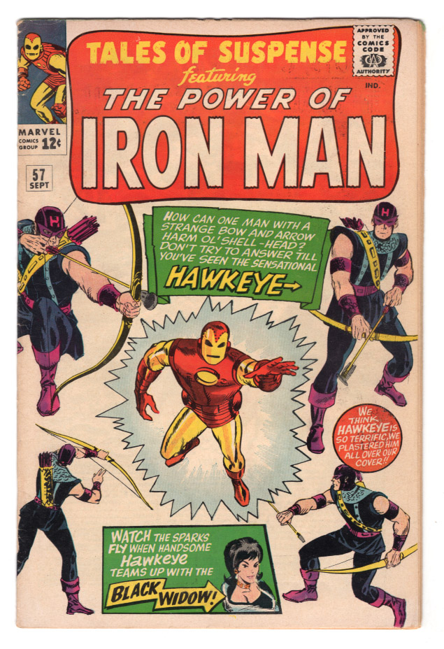 Tales of Suspense (Superheroes) #57 F/VF Front Cover