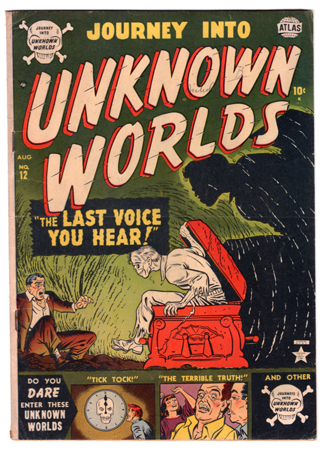 Journey Into Unknown Worlds #12 VG/F Front Cover