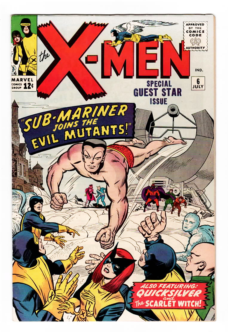 X-Men #6 VF/NM Front Cover