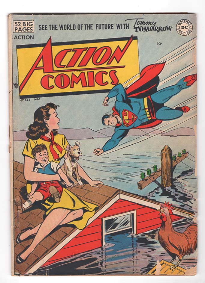 Action Comics #144 G/VG Front Cover