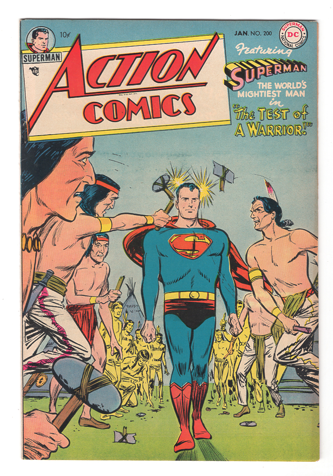 Action Comics #200 VF+ Front Cover