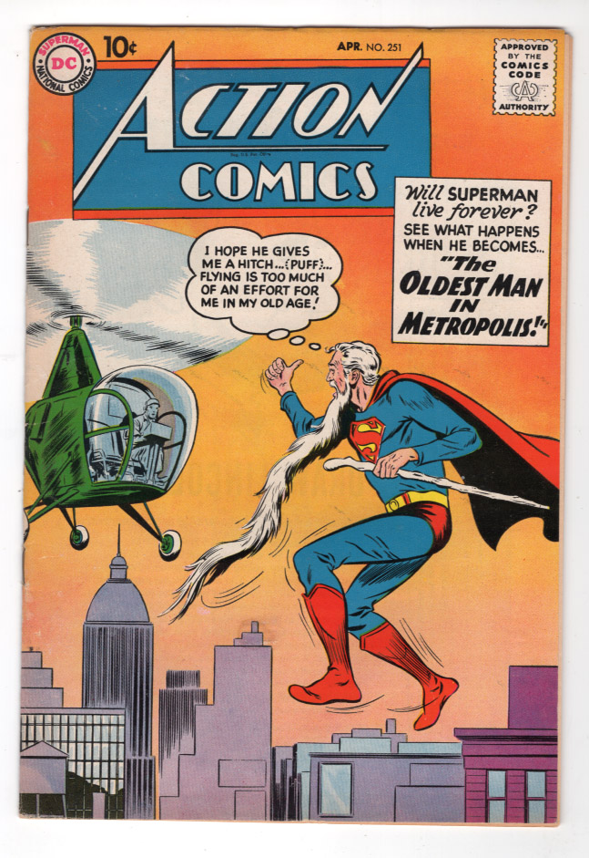 Action Comics #251 VF Front Cover