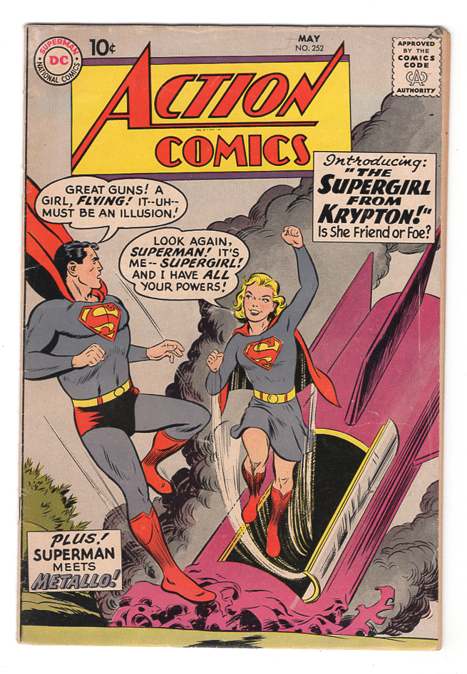 Action Comics #252 VG+ Front Cover