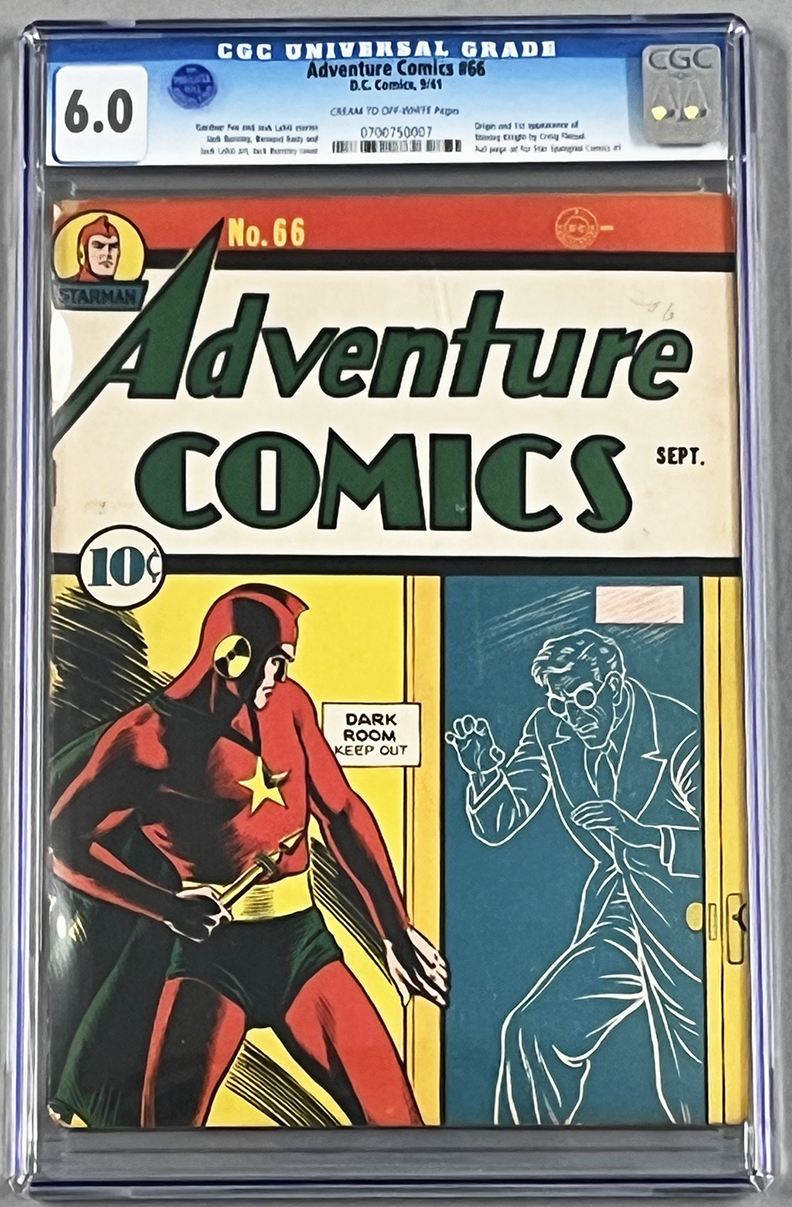 Adventure Comics #66 CGC 6.0 Front Cover