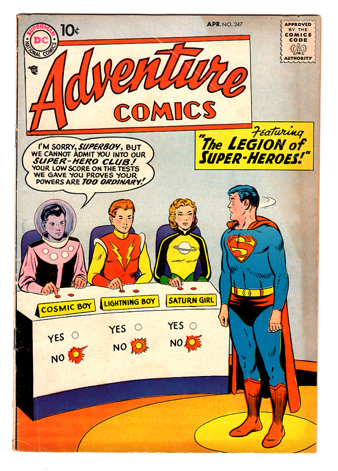 Adventure Comics #247 VG/F Front Cover