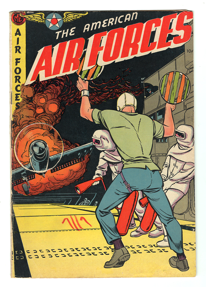 American Air Forces #12 VG/F Front Cover