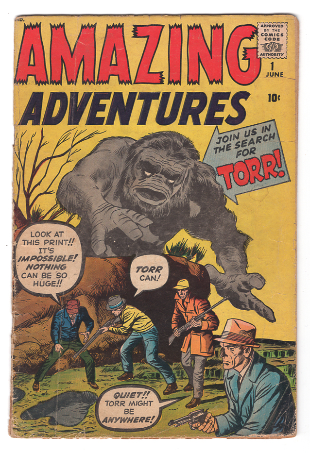 Amazing Adventures (1961) #1 G/VG Front Cover