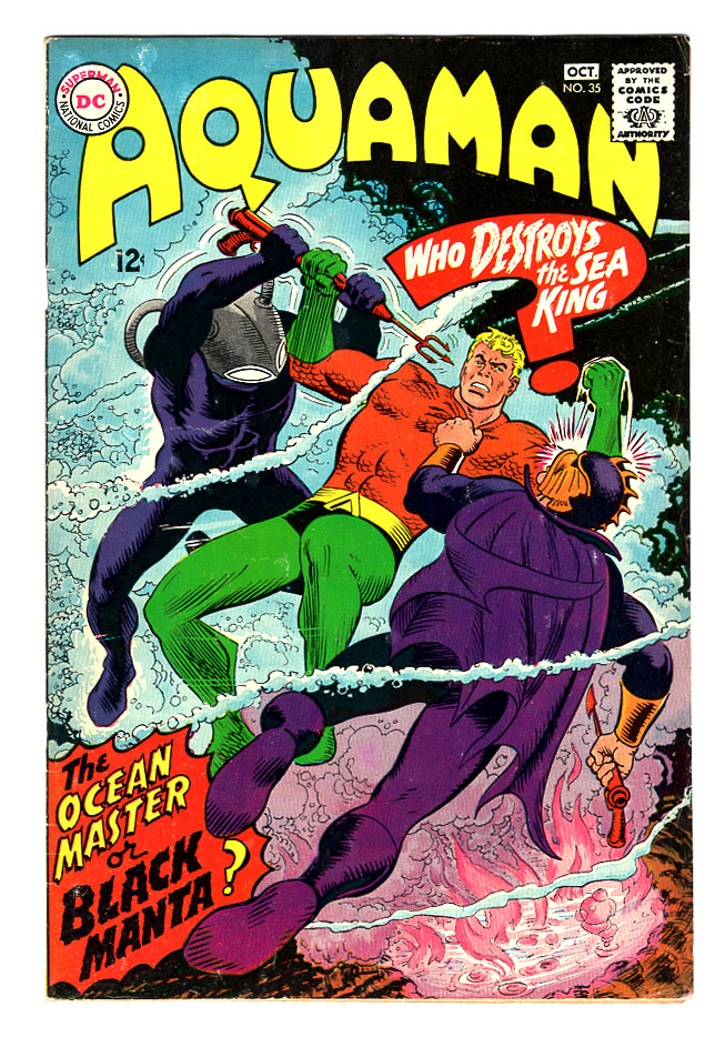 Aquaman #35 F Front Cover