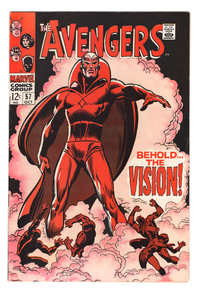Avengers #57 VF+ Front Cover