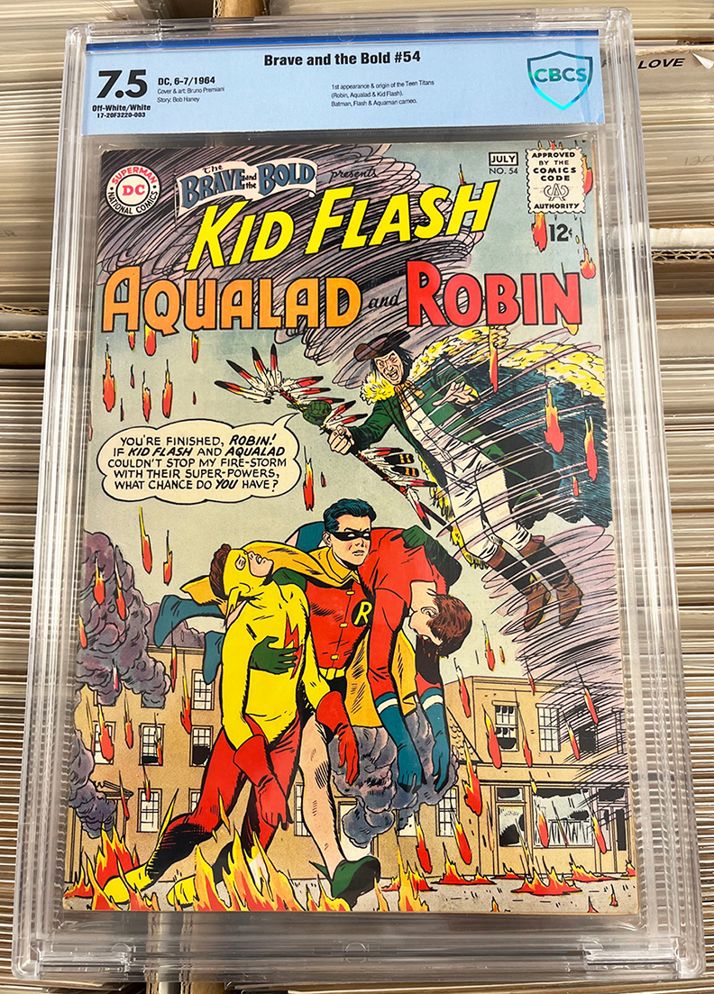 Brave and the Bold #54 CBCS 7.5 Front Cover