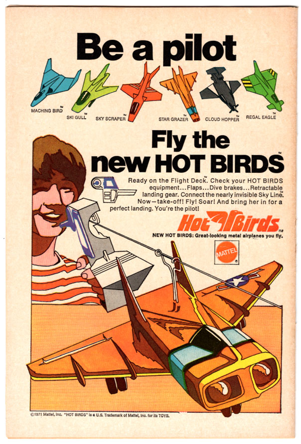 Batman #232 VF Back Cover