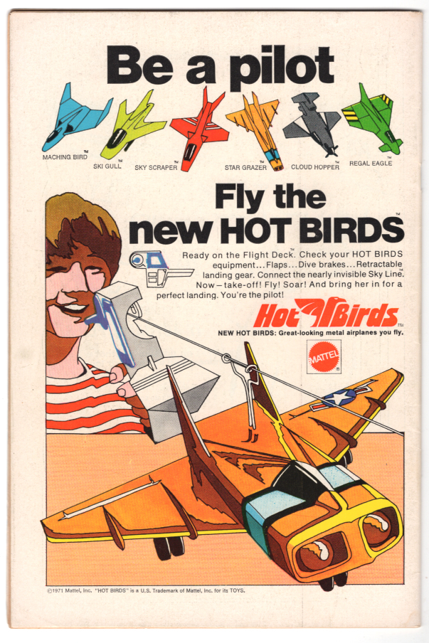 Batman #234 VF+ Back Cover