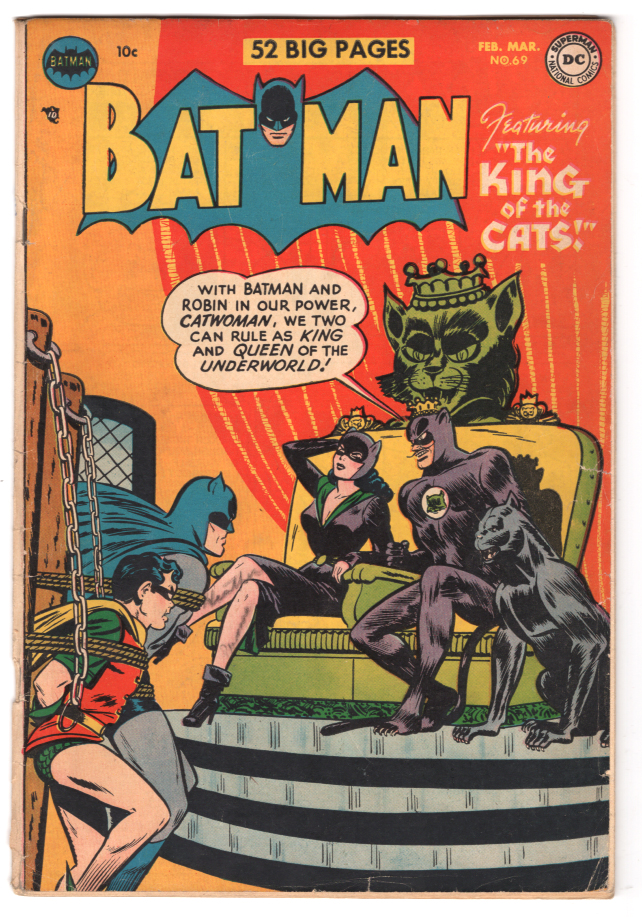 Batman #69 VG/F Front Cover