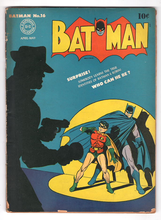 Batman #16 VG+ Front Cover